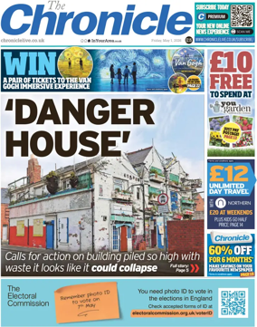 Cover of The Chronicle (UK)