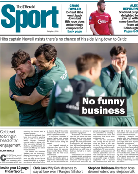 Cover of Herald Sport