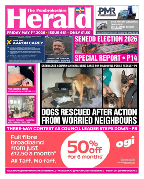 Cover of The Pembrokeshire Herald
