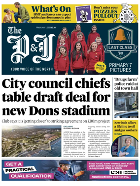 Cover of The Press and Journal (Aberdeen and Aberdeenshire)