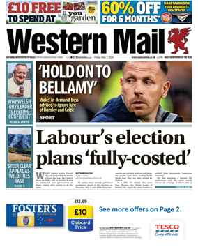 Cover of Western Mail
