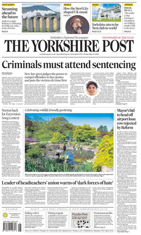 Cover of Yorkshire Post