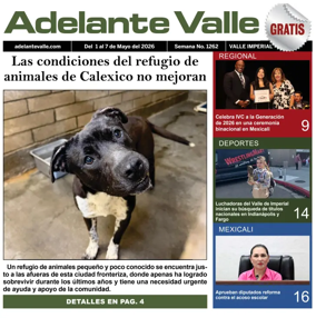 Cover of Adelante Valle