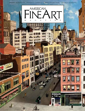 Cover of American Fine Art Magazine