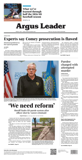 Cover of Argus Leader