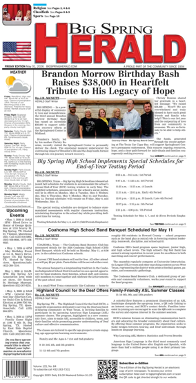Cover of Big Spring Herald