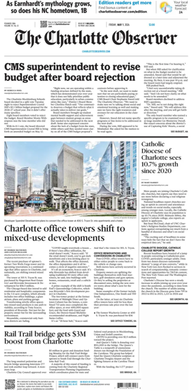Cover of The Charlotte Observer