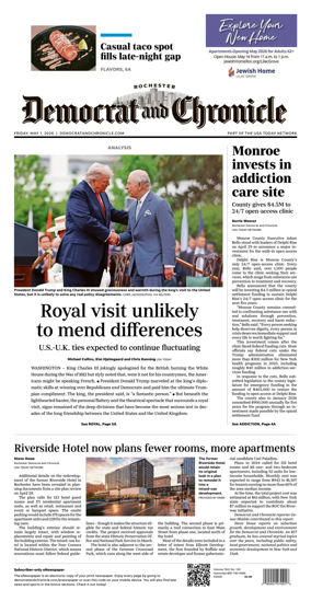 Cover of Democrat and Chronicle