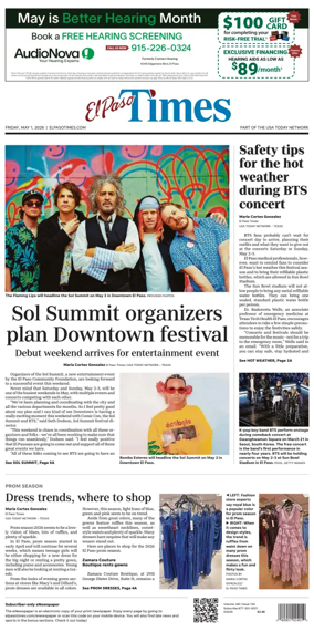Cover of El Paso Times