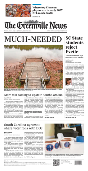 Cover of The Greenville News