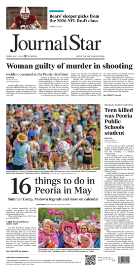 Cover of Journal Star (Peoria)