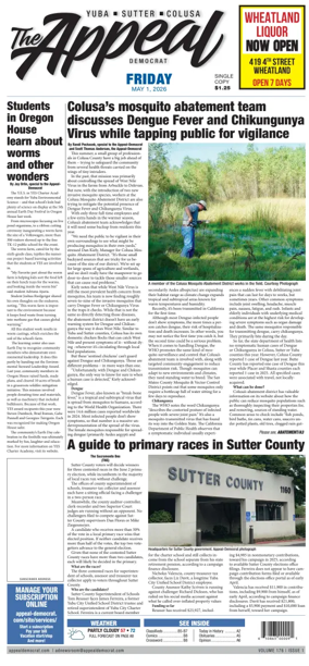 Cover of Marysville Appeal-Democrat