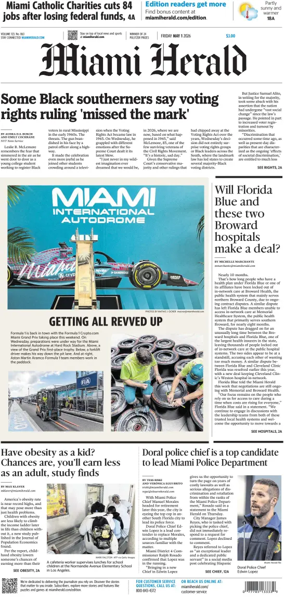 Cover of Miami Herald