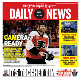 Cover of Philadelphia Daily News
