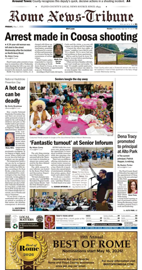 Cover of Rome News-Tribune