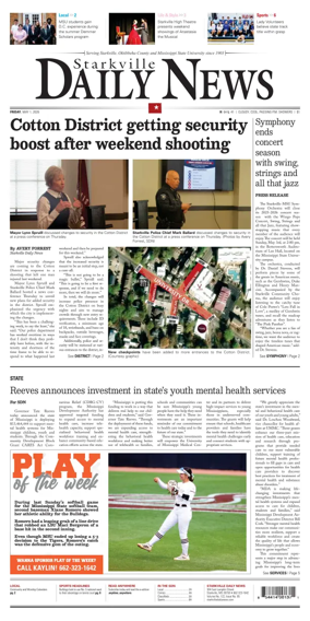 Cover of Starkville Daily News
