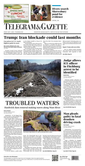 Cover of Telegram & Gazette