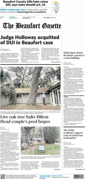 Cover of The Beaufort Gazette