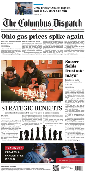 Cover of The Columbus Dispatch
