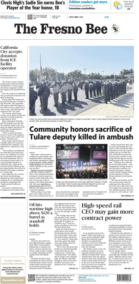 Cover of The Fresno Bee
