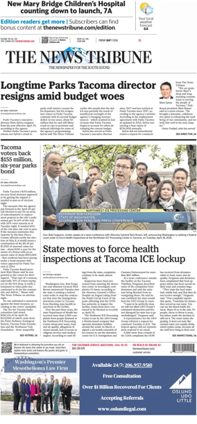 Cover of The News Tribune