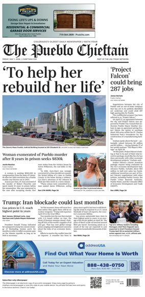Cover of The Pueblo Chieftain