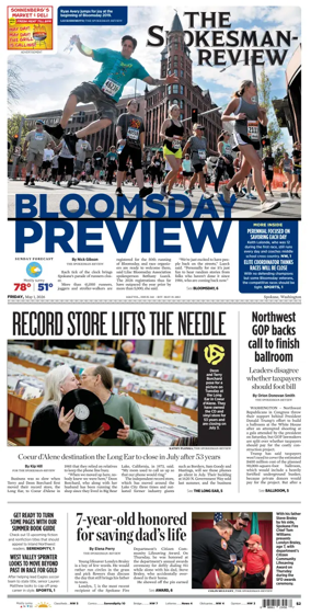 Cover of The Spokesman-Review (Spokane)