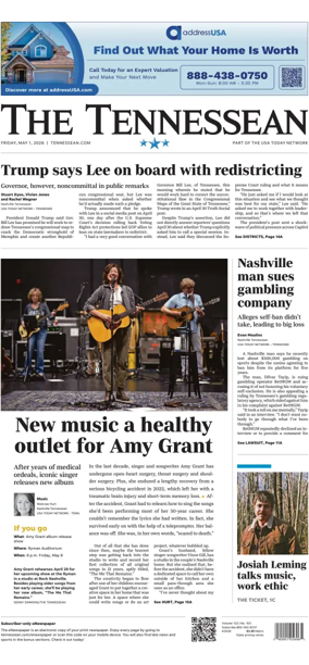 Cover of The Tennessean