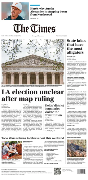 Cover of The Times (Shreveport)