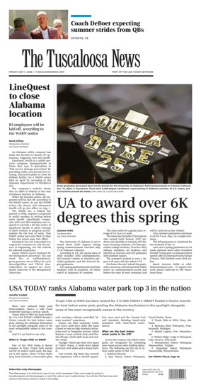 Cover of The Tuscaloosa News