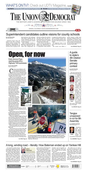 Cover of The Union Democrat