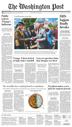 Cover of The Washington Post
