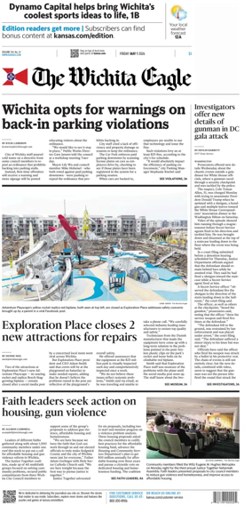 Cover of The Wichita Eagle