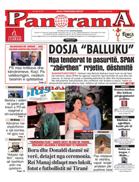 Cover of Panorama (Albania)