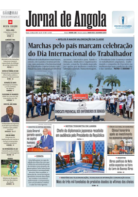 Cover of Jornal de Angola