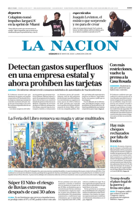 Cover of La Nacion