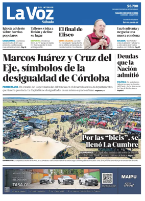 Cover of La Voz del Interior