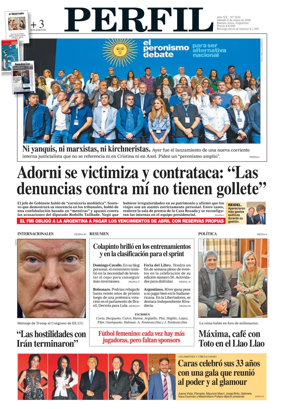 Cover of Perfil (Sabado)
