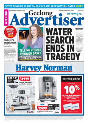 Cover of Geelong Advertiser