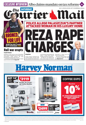 Cover of The Courier-Mail