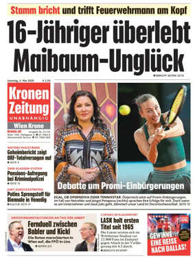 Cover of Kronen Zeitung