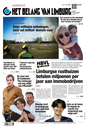 Cover of Het Belang van Limburg