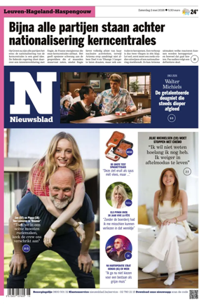 Cover of Het Nieuwsblad