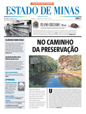 Cover of Estado de Minas (Brazil)