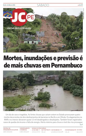 Cover of Jornal do Commercio