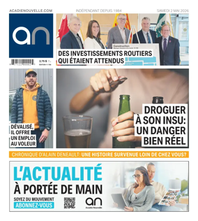 Cover of Acadie Nouvelle