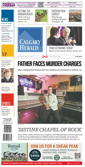 Cover of Calgary Herald