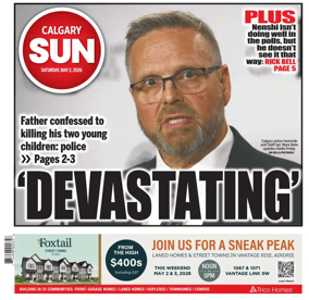 Cover of Calgary Sun