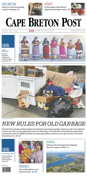 Cover of Cape Breton Post