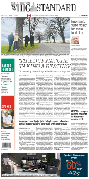 Cover of Kingston Whig-Standard